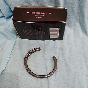 mark. Hematite I'm Hooked Bracelet